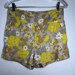 Veronica Beard  Floral Women's Linen Shorts in Floral Print Womens Size 2 Photo 0