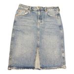 Pilcro and the Letterpress Denim Pencil Skirt Photo 0