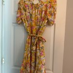 THML Yellow Floral Dress Photo 3