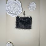 Mud Pie NTM: Night Pheasant Stella Muffler in Gray, Black & White Size OS Photo 2