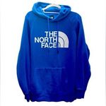 The North Face Blue Sweater with Iconic Logo Photo 0
