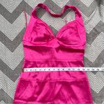 B Darlin Vintage B. Darlin Hot Pink Satin Bodycon Halter Mini Dress 5/6 Photo 5