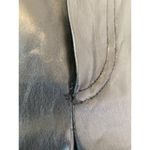 ZARA  Black Faux Leather Skinny Pants Sz Sm Ankle Zip Pockets Polyester Women’s Photo 10