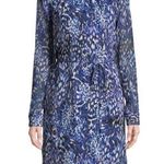 Elie Tahari LILO Printed Silk Dress Open Sleeves Photo 0