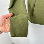 Beyond Yoga Olive Green Zip Up Jacket Athleisure Fitted Pilates Gym Size Medium Photo 6