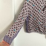 Maje  Womens Shirt Blouse Floral Lipsa Surplice Faux Wrap Long Sleeve US Size Med Photo 4