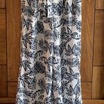 Vestique Vestibule Blue And White Flowy Pants Photo 2