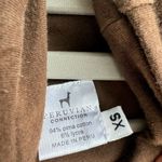 Peruvian Connection  Made in Peru Brown Turtleneck Pima Cotton Sweater Size XS Photo 3