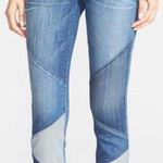 Current/Elliott Current Elliot The Stiletto Skinny Jeans Patchwork  Photo 0