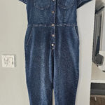 Celebrity Pink Straight leg Jumpsuit Women's L Short Sleeve Photo 0