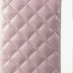 Pink Quilted Eyeglass Case Photo 0