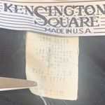 Vintage Kensington Square Blazer Jacket Colorful Abstract Floral Geometric Print Blue Size M Photo 10