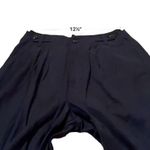 Madewell  The Harlow‎ Wide-Leg Linen Blend Pants in True Black Sz 0 NEW Photo 12