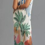 Farm Rio  Graphic Mesh Midi Dress XS Photo 3