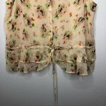 Chelsea28 Floral Sleeveless Button Down Top size 2XL Photo 3