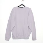Sporty & Rich Crewneck Sweatshirt in Pale Purple Size Large Made in USA Photo 2