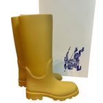 Burberry  Marsh Rain Boot Manilla Yellow Size 39 9 New Photo 1