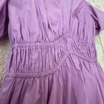 English Factory Purple  Mini Dress cuffed sleeves Photo 0