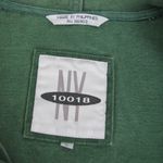 Vintage Ladies' Hooded Loose Fit Green Canvas Jacket Large Photo 1