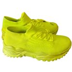 89. Neon Sneakers – Women’s Size 9, Lightweight Casual Athletic Shoes Green Photo 0