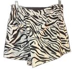 Cynthia Rowley Zebra Print Shorts - Size 6 Photo 1