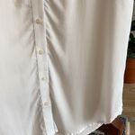 Draper James NWT  Bow Sleeve Button White Blouse, 2 Photo 6