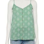 SO  Juniors Button Front Aztec Print Sleeveless Tank Top Photo 1