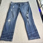 Kut From The Kloth Distressed Ankle Jeans in Blue Photo 0