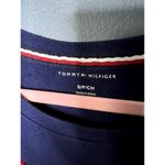 Tommy Hilfiger COPY - Write Out Applique Sweater Size Small Blue White Red Pull… Photo 5