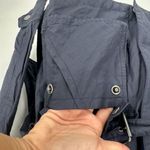 Sanctuary Navy Blue Belfast Utility Belted Cargo Jacket Women's Size XS Military Photo 6