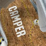 Camper Women's Sandals Cork Platform Rope Straps Adjustable White Yellow Size 37 Photo 4