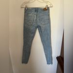 American Eagle super super stretch distressed jeggings size 2L Photo 8