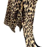 Hayden  Los Angeles leopard print maxi slip dress front slits silky lightweight S Photo 4