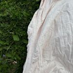 Fabletics Kathie Seamless Mock Neck Bodycon Knit Top Opal Pink Size M Side Ruch Photo 2