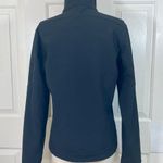 Black scuba utility windbreaker jacket by Fjall, ladies small fleece lined coat Photo 2