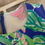 Lilly Pulitzer Mila Scuba Shift Dress in Wake Up Call Beckon Blue Photo 3