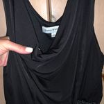 Emma & Michele Silver And Black One-piece Pant Suit Photo 4