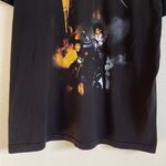 PRINCE Black Purple Rain Prince And The Revolution Short Sleeve Graphic Band Tee Size L Photo 3
