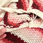 ZARA Blogger Favorite Striped Knit Red Summer Maxi Dress Size M Photo 10