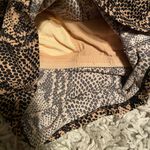 vintage snakeskin swim tank top Brown Size 12 Photo 1