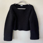 Sage The Label Greater Good Boat Neck Ribbed Sweater Women's Size S Photo 0