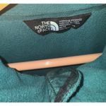 The North Face Denali Fleece Half Zip Pullover Women's Medium Green Fall Warm Photo 5