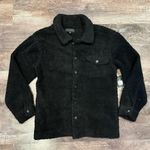 No Boundaries NWT  Black Sherpa Snap Button Front Fall Jacket Outdoor Small Photo 0