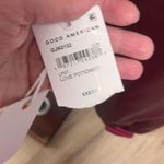 Good American Varsity Jacket XXS XS NEW Pink College Preppy Letterman $195 Photo 3