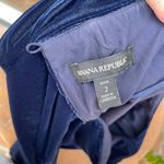 Banana Republic navy blue velvet dress Photo 3