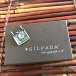 Silpada  Sterling Silver Tilted Heart Pendant for Necklace Photo 1