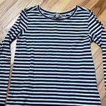 Toad & Co Windmere II Dress Navy White Striped Size xsmall Photo 2