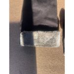 Life style Black woman Size 9 Faux Suede Wedge Boots Faux Fur Trim Zip Up Photo 1