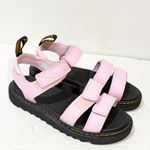 Dr. Martens  Women’s Size 6 Pale Pink KLAIRE ATHENA LEATHER STRAP SANDALS Photo 2