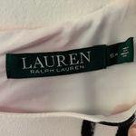 Ralph Lauren Lauren by Women’s White Sleeveless Floral Petite Dress 6P Photo 5